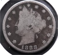 1888 V NICKEL G