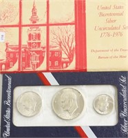 SILVER BICENTENNIAL MINT SET