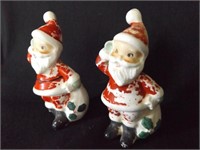 Vintage Lefton Santa Salt & Pepper Shakers