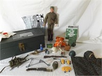 1964 GI Joe Hasbro USA doll & accessories