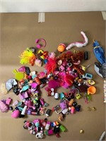 BIG LOT OF BARBIE AND LOL DOLL ACCESSORIES