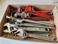 Cresent & Pipe wrench's