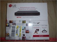 LG Streaming Blu-Ray / DVD Disc Player - NIB