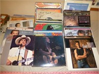 Country & Western Vintage Vinyl 33 RPM Records