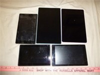 5pc Amazon Fire Tablets & Readers