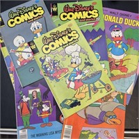 Lot of 10 Vintage Walt Disney Comics Whitman