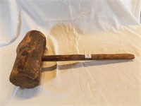 Primitive wood Hammer 20" long