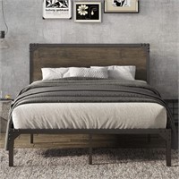 N9135  Allewie Queen Size Bed Frame