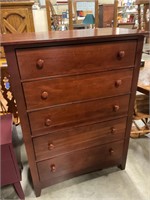 5 drawer cherry Kincaid chest