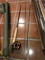 New White River 4 Pc Fly Rod ~ Reel & Case (Nice)