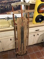 Vintage Snow Sled