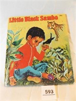 Vintage Little Black Sambo Whitman book 1959