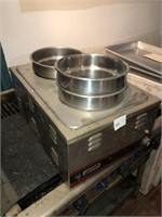 Stainless Counter Top Food Warmer + 3 Pots