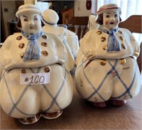 2-Shawnee Dutch boys cookie jars