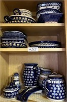 Polish pottery dishes