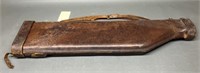 Brown Leather Mutton Shotgun Case