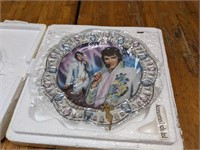 Elvis Presly Commemorative Plate