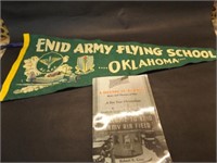 Enid Army Flying School Pennant, Welcome to Enid