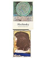 Pierre Alechinsky Book & Litho "Woman Profile"
