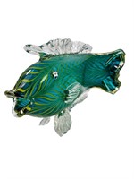 Lg 13" Douglas J Becker Blown Glass Fish