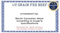 1/2 Grain-Fed Beef