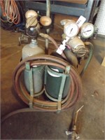 Acetylene torch welder & attachment heads