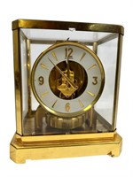 LeCoultre & Cie Metal Caliber 528-8 Swiss Clock