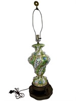 Antique Fischer Zsolnay Porcelain Lamp