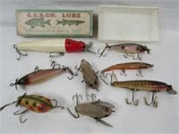 (8) FISHING LURES: