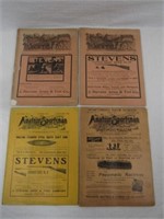 (4) EARLY 1900'S SPORTSMANS MAGAZINES/CATALOGUES: