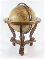 RARE - 19th Century Dutch Walnut Aardglobe Globe