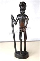 African Hand Carved Ebony Wood Tribal Figurine