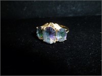 Lady's 14k Gold & Tourmaline Cocktail Ring