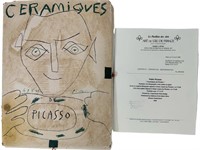 Picasso "Ceramiques de Picasso" Portfolio COAs