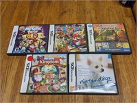 5 Nintendo DS Games