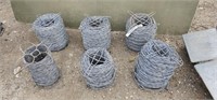 (5) Rolls Smooth Wire Fencing