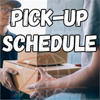PICK UP SCHEDULE AND INFORMATION