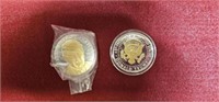 (2) Donald Trump Collectible Coins