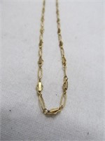 14k Gold 16" Link Necklace Chain