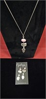 Jewelry Lot, Necklace & Earrings