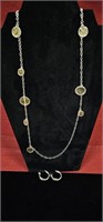 Jewelry Lot, Necklace & Earrings
