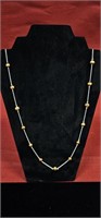 Jewelry Lot, Long SS & Bronze Pearls Necklace
