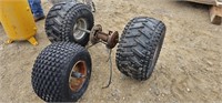 3 Wheeler Tires, Axle & Rims