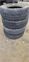 (4) P265/70 R17 Tires