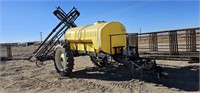 36' 1000 Gallon B&B Technologies Pull Type Sprayer