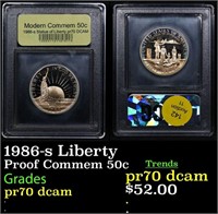 Proof 1986-s Liberty Modern Commem Half Dollar 50c
