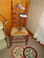 Chair and lamp