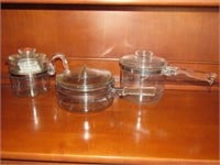 Glass cooking ware