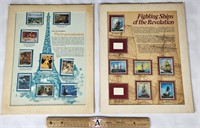 Unused Stamp Collection: Impressionists & Ships