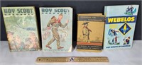 Vintage Boy/Webelos Scout & Scoutmaster Handbooks